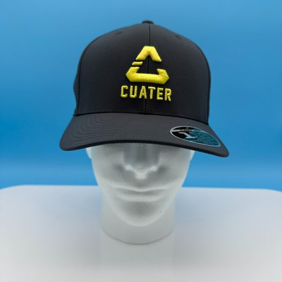 Cuater by‎ Travis Mathew 110 One Ten Flex Fit Nero Snapback Golf Hat, Dark Slate - Picture 1 of 11